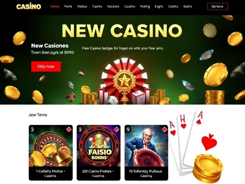 Discover the latest 2023 new casino websites with expert reviews, promotions, and game guides. Find trusted gambling destinations for slots, poker, and more.